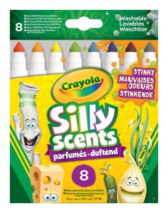 Crayola 8 Silly Scents Broadline Stinky Markers