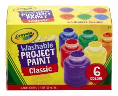 6 Washable Kid's Paint