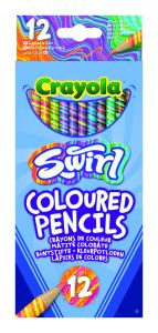 Crayola 12 Swirl Pencils