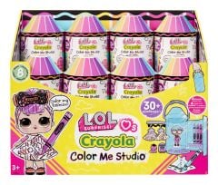 L.O.L Surprise Loves Crayola Colour Me Studio Assortment in PDQ
