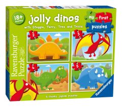 Jolly Dinos My First Puzzles (2,3,4,5pc)