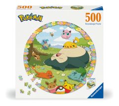 Pokemon Circular 500 Piece Jigsaw Puzzle