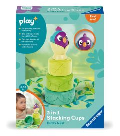 Play+ 3-in-1 Stacking Cups: Bird's Nest
