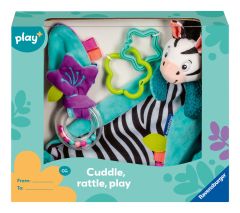 Play+ My First Snuggle Friend: Zebra