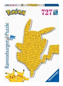 Pokemon Shaped Pikachu 727 Piece Puzzle