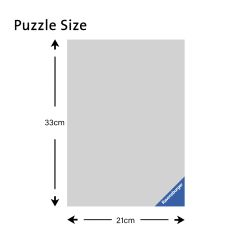 Wednesday - No Hug Zone 300 Piece Jigsaw Puzzle