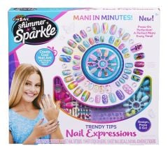Shimmer N Sparkle Trendy Tips Nail Expressions