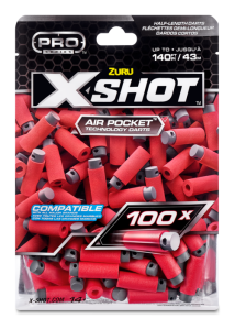 X-Shot Pro 100 Pack Refill Darts Assorted