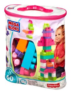 MB Preschool-Big Building Bag Assorted (60pcs)