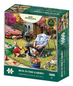 Nostalgia Collection Busy In The Garden 1000pc