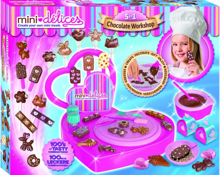Mini-delices atelier chocolat 5 en 1