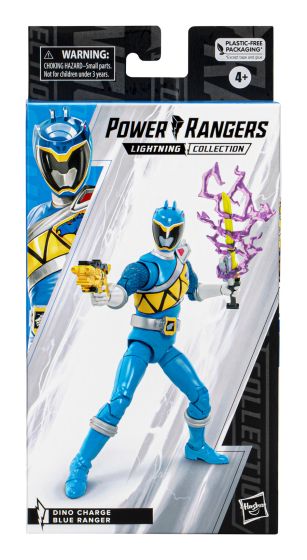  Power Rangers Lightning Collection Dino Thunder Blue Ranger  6-Inch Premium Collectible Action Figure Toy with Accessories : Toys & Games