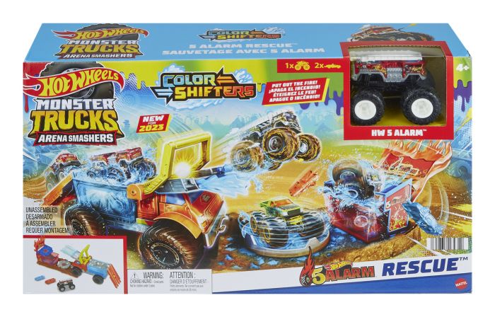 Hot Wheels Monster Trucks, Mega-Wrex & Crushzilla