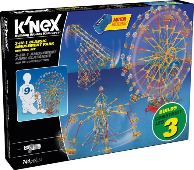 K nex Thrill Rides Classic Amusement Park Set