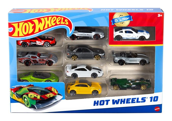 Hot wheels 10 cars gift pack on sale