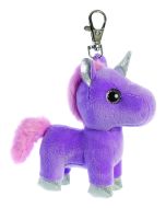 Sparkle Tales Bonbon Unicorn Purple Keyclip